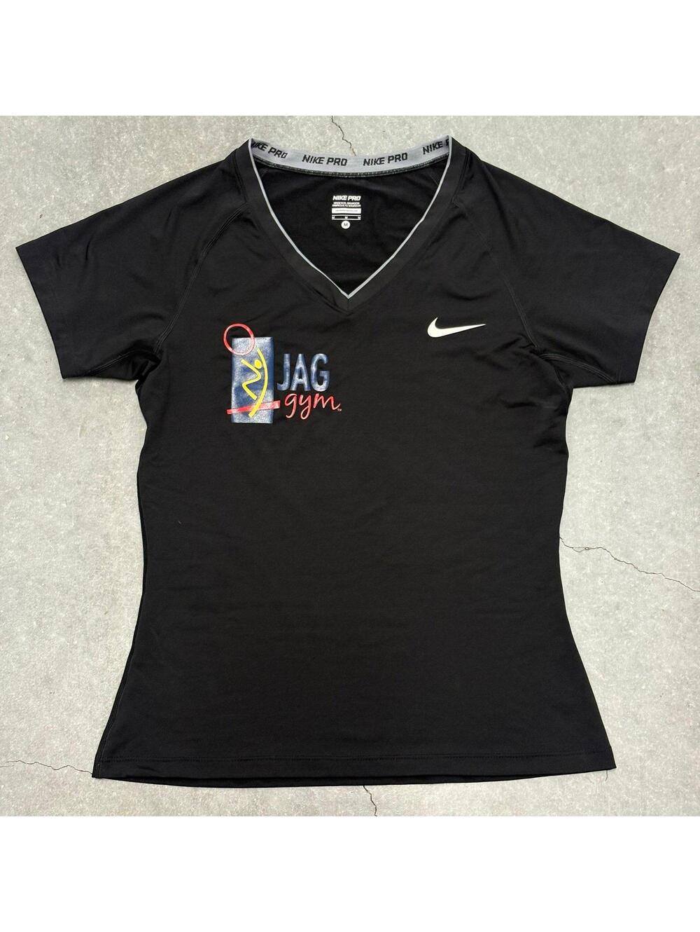 Nike Pro JAG Gym V Neck T Shirt